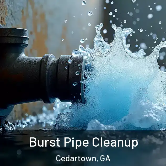  Burst Pipe Cleanup Cedartown, GA
