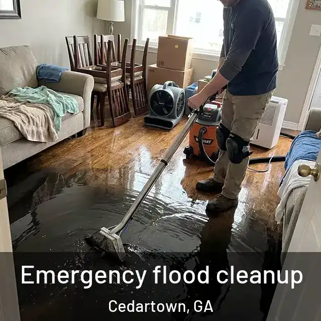  Emergency flood cleanup Cedartown, GA