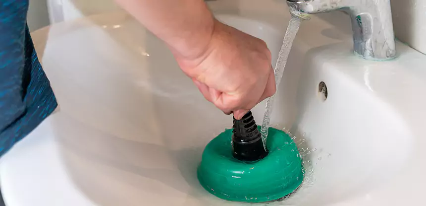 Sink Standing Water Blockage Removal in Cedartown