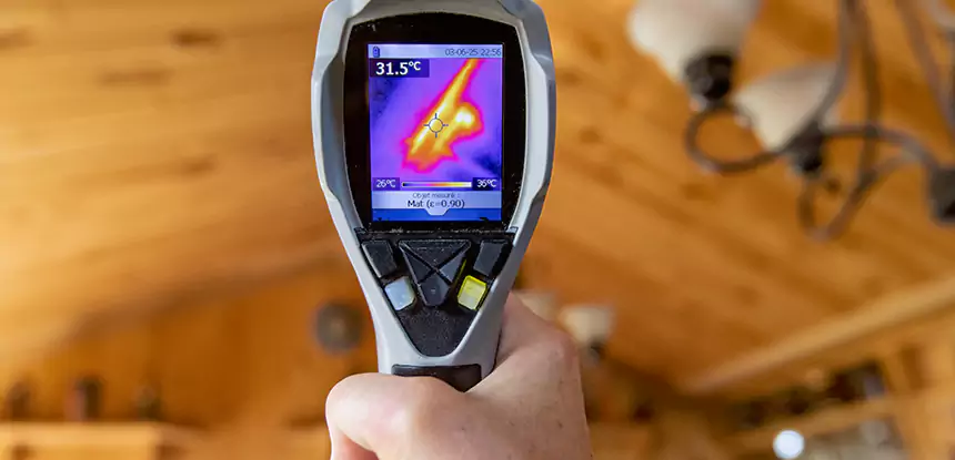 Infrared Camera Roof Leak Detection in Cedartown