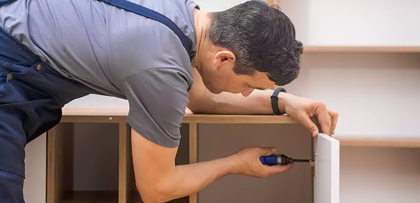 Water Damaged Cabinet Repair in Cedartown