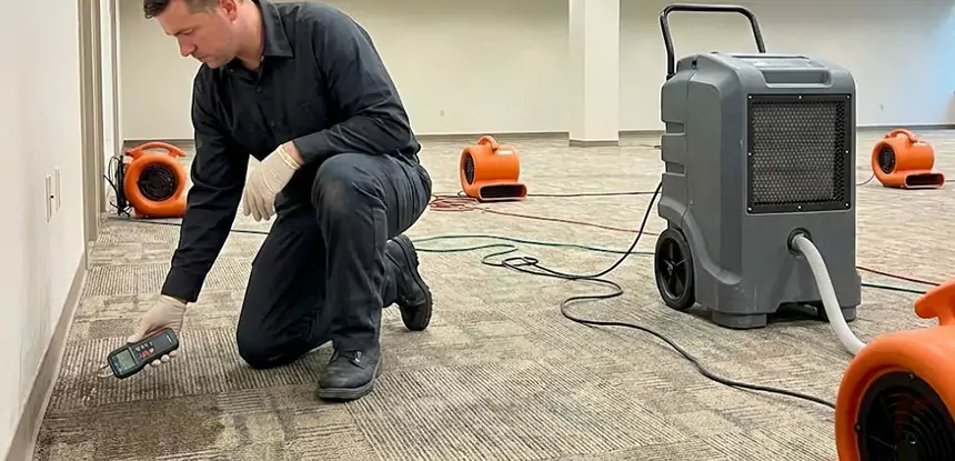 Drying Carpet Padding After Flood in Cedartown