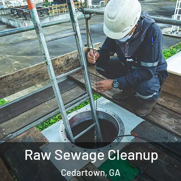  Raw Sewage Cleanup Cedartown, GA