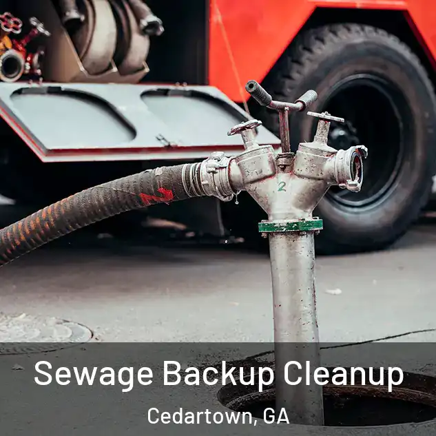  Sewage Backup Cleanup Cedartown, GA