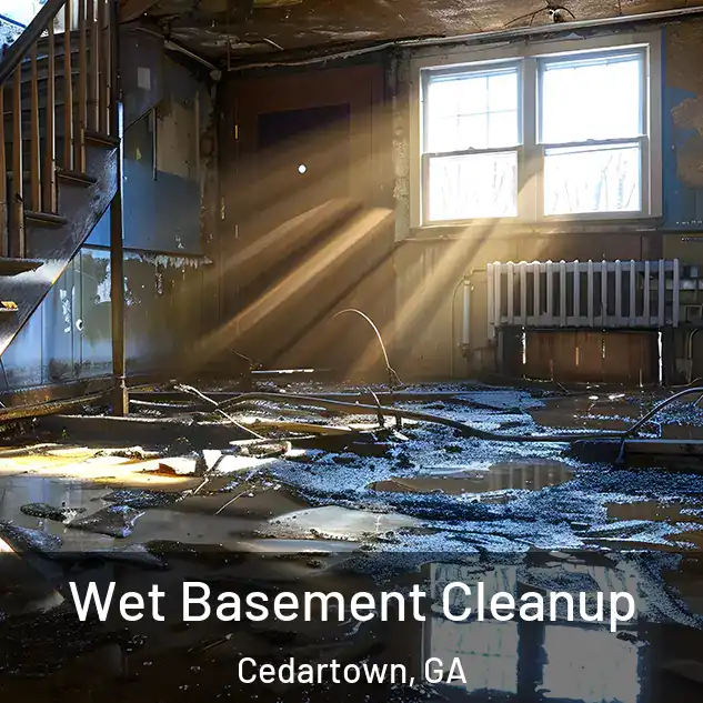  Wet Basement Cleanup Cedartown, GA
